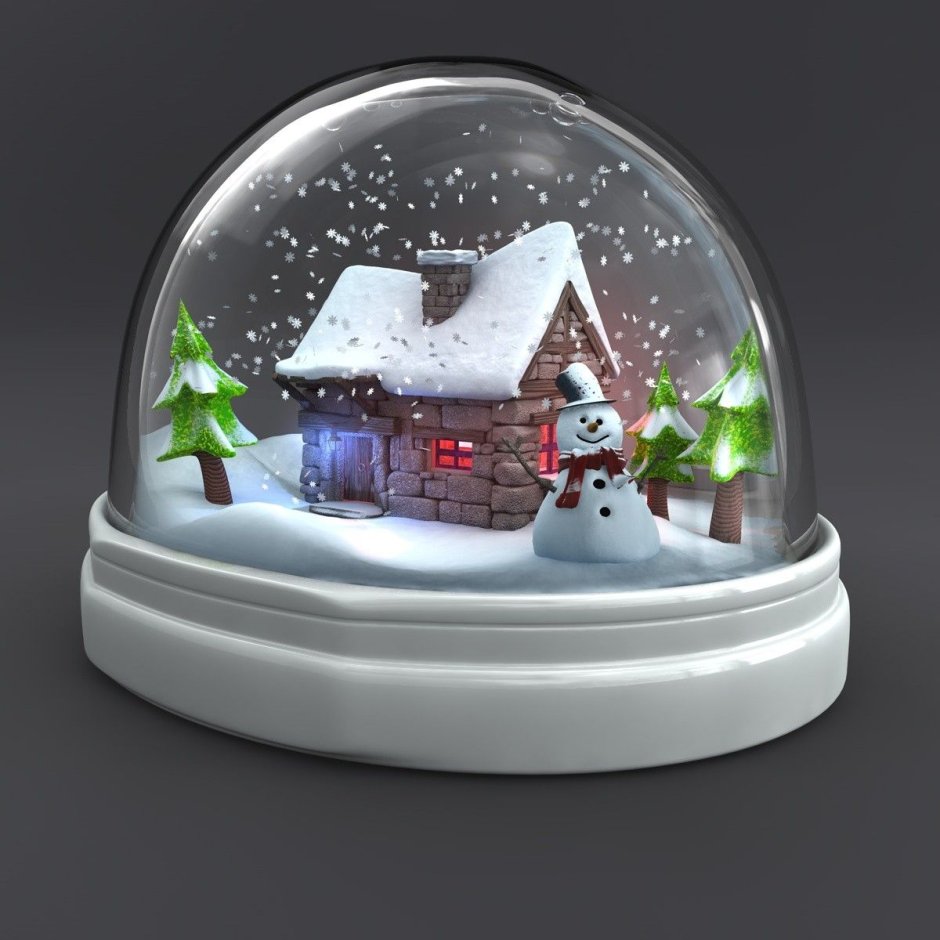 Snow Globe снежный-шар