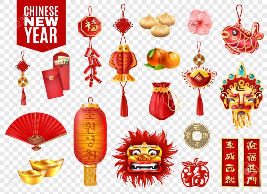 Китайский новый год символика и атрибуты