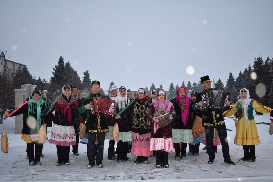Зимние национальные праздники башкир Нардуган