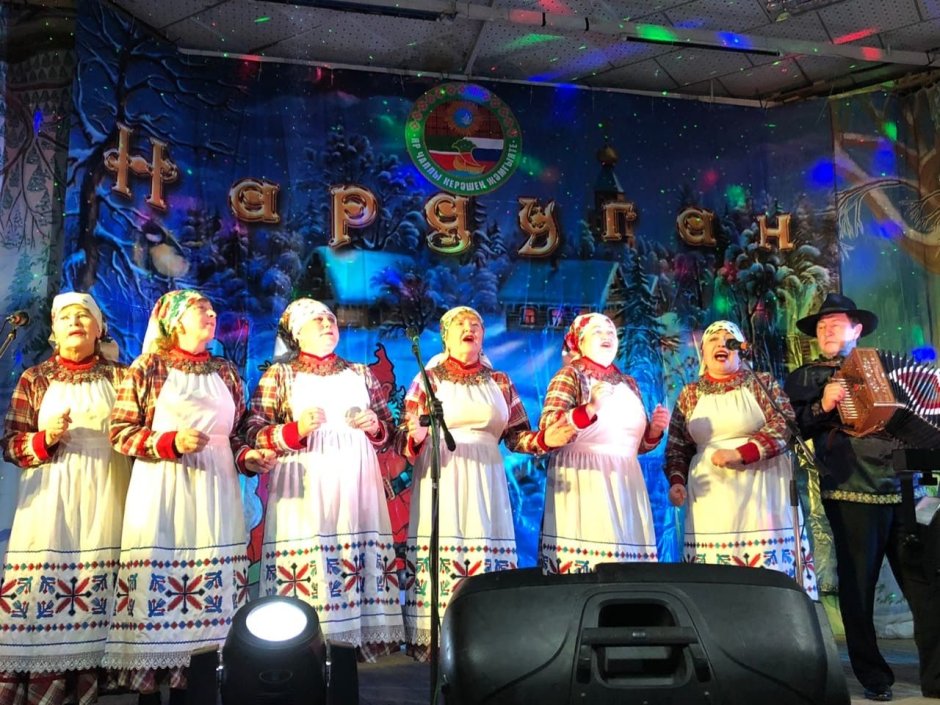 Зимние национальные праздники башкир Нардуган