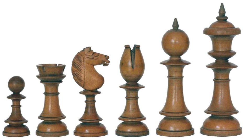 Шахматные фигуры на токарном станке