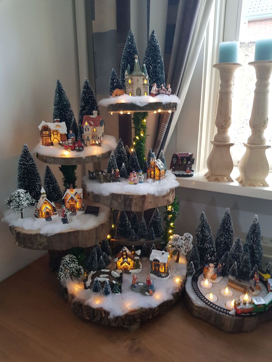 Декор Рождественская деревня
