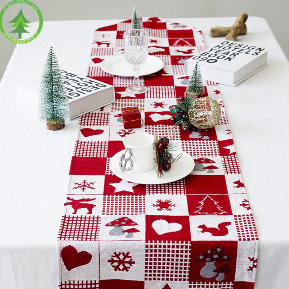 Новогодние скатерти Christmas Tablecloth