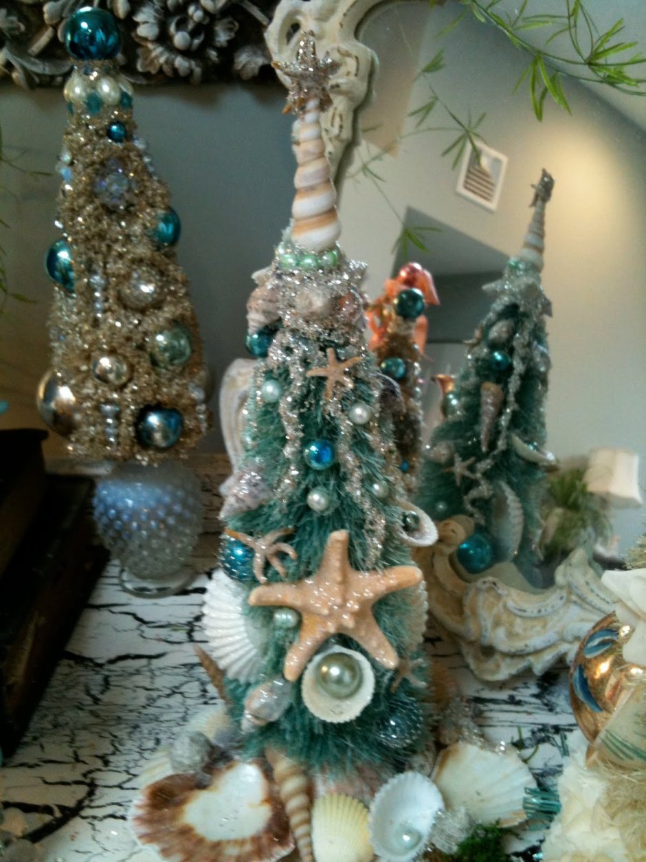 Новогодняя елка в морском стиле