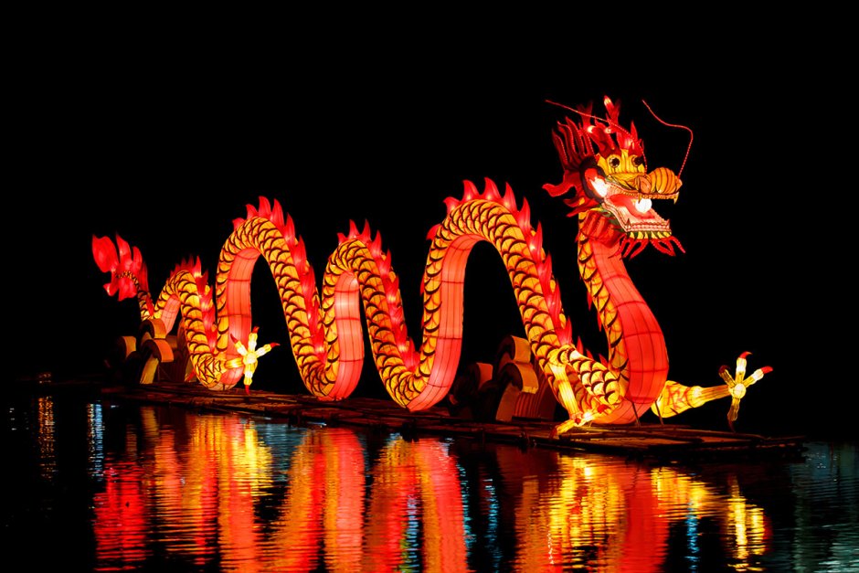 Китайский дракон карнавал