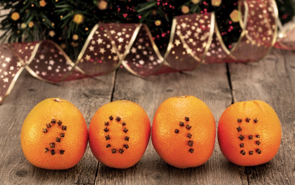 Апельсины новый год