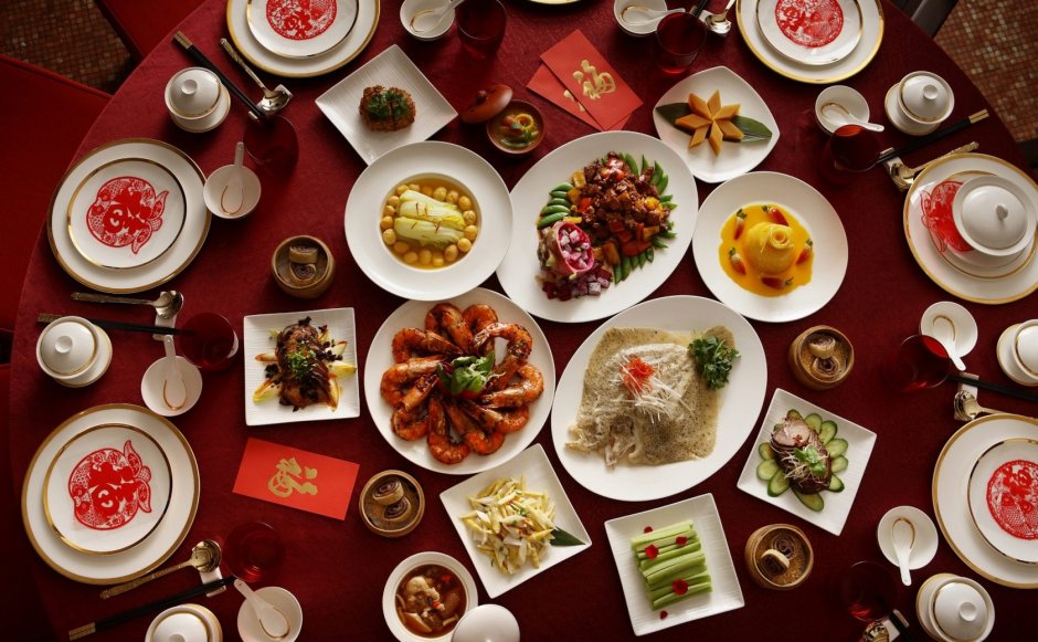 Китайский праздничный стол
