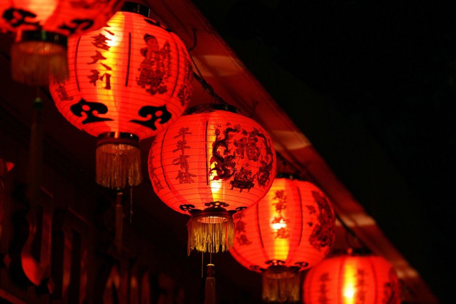 Красные фонари Китай