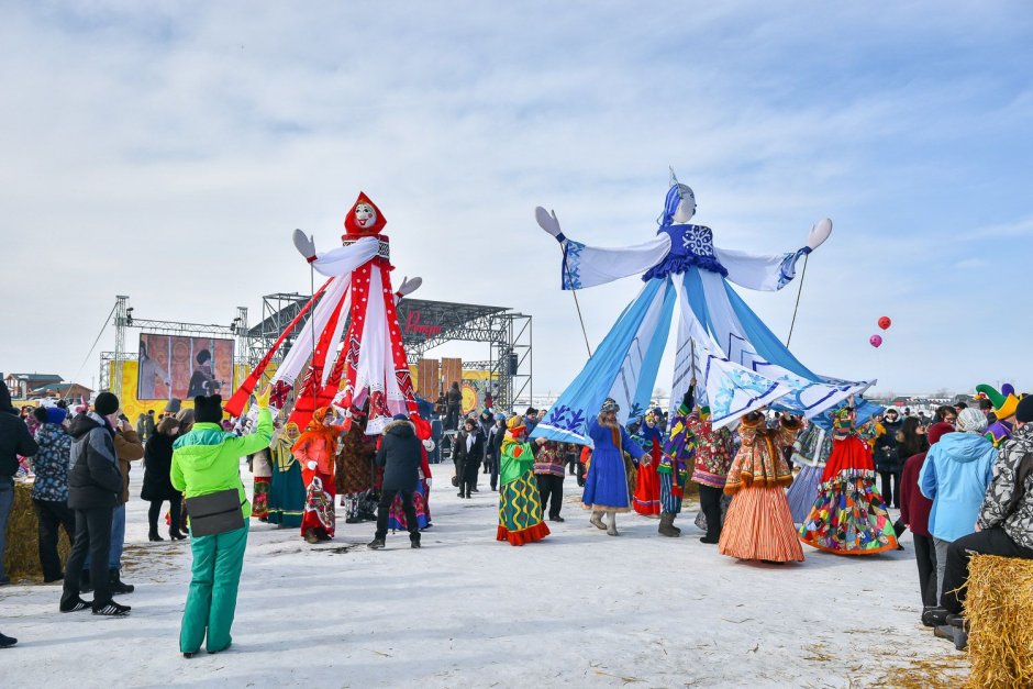 Алтайская Масленица в Новотырышкино 2019