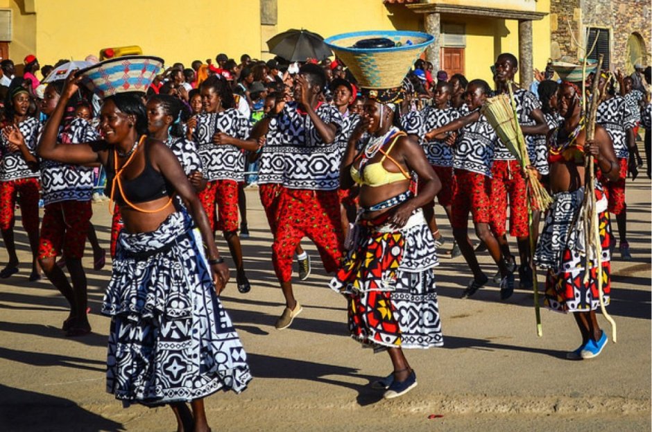 Ангола Африка Луанда танцы