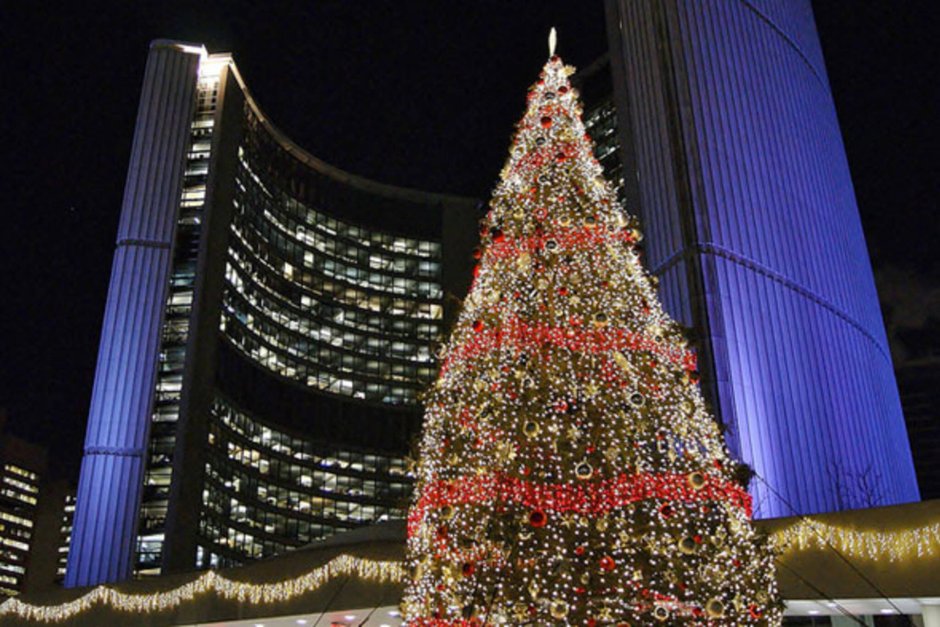 Ёлка Рождественская в Торонто