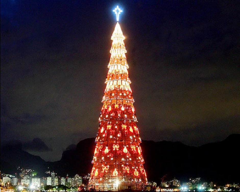 Новогодняя елка в Тайбэе