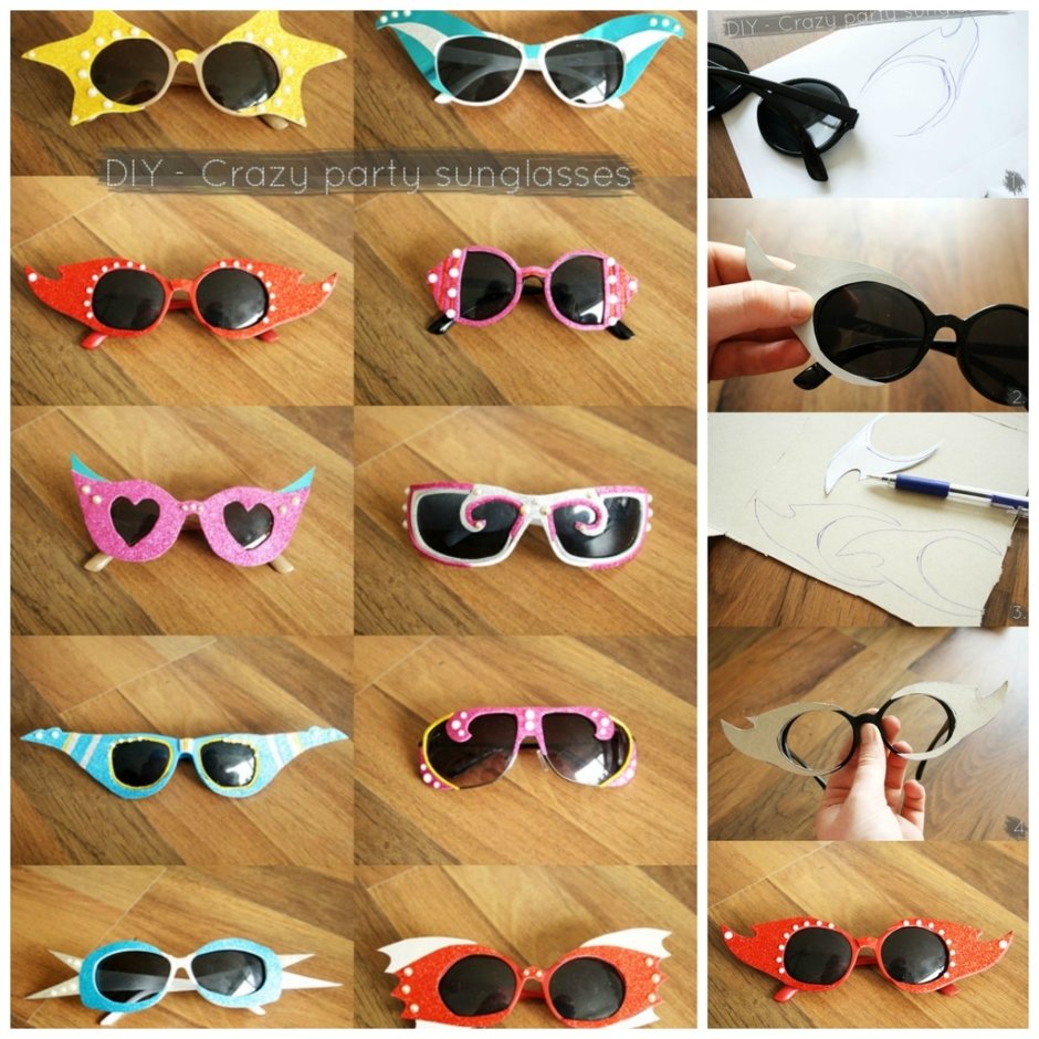Самодельные солнцезащитные очки