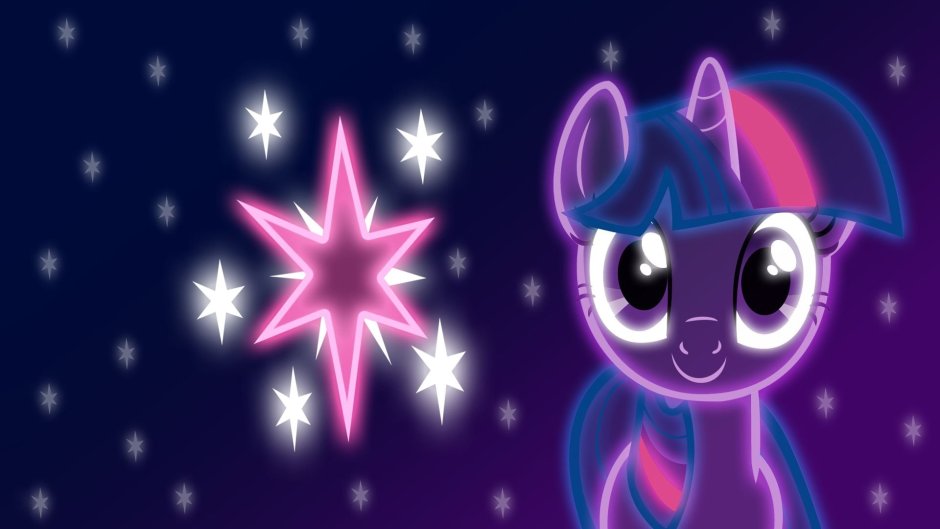 My little Pony Neon Twilight