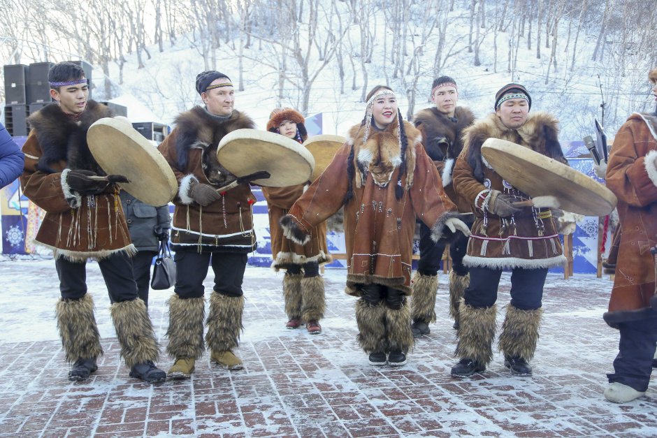 Корякский обрядовый праздник «встреча нового солнца»