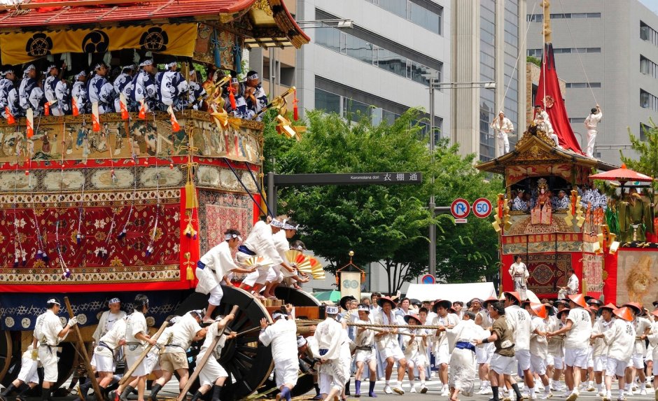 Фестиваль Гион в Японии