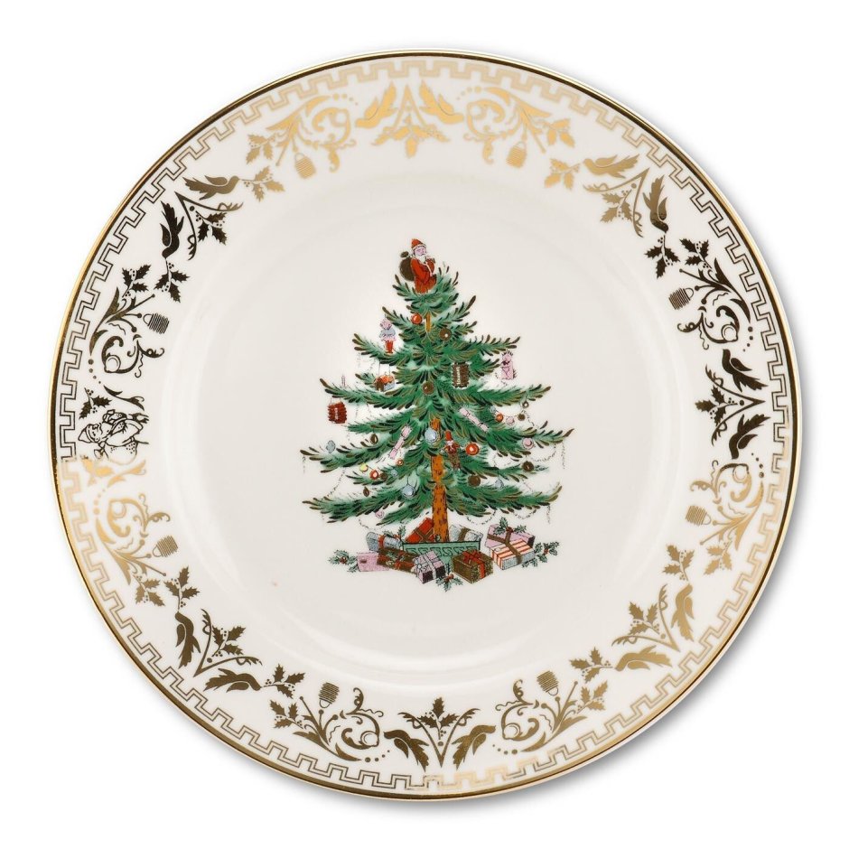 Тарелки Spode Christmas Tree Gold