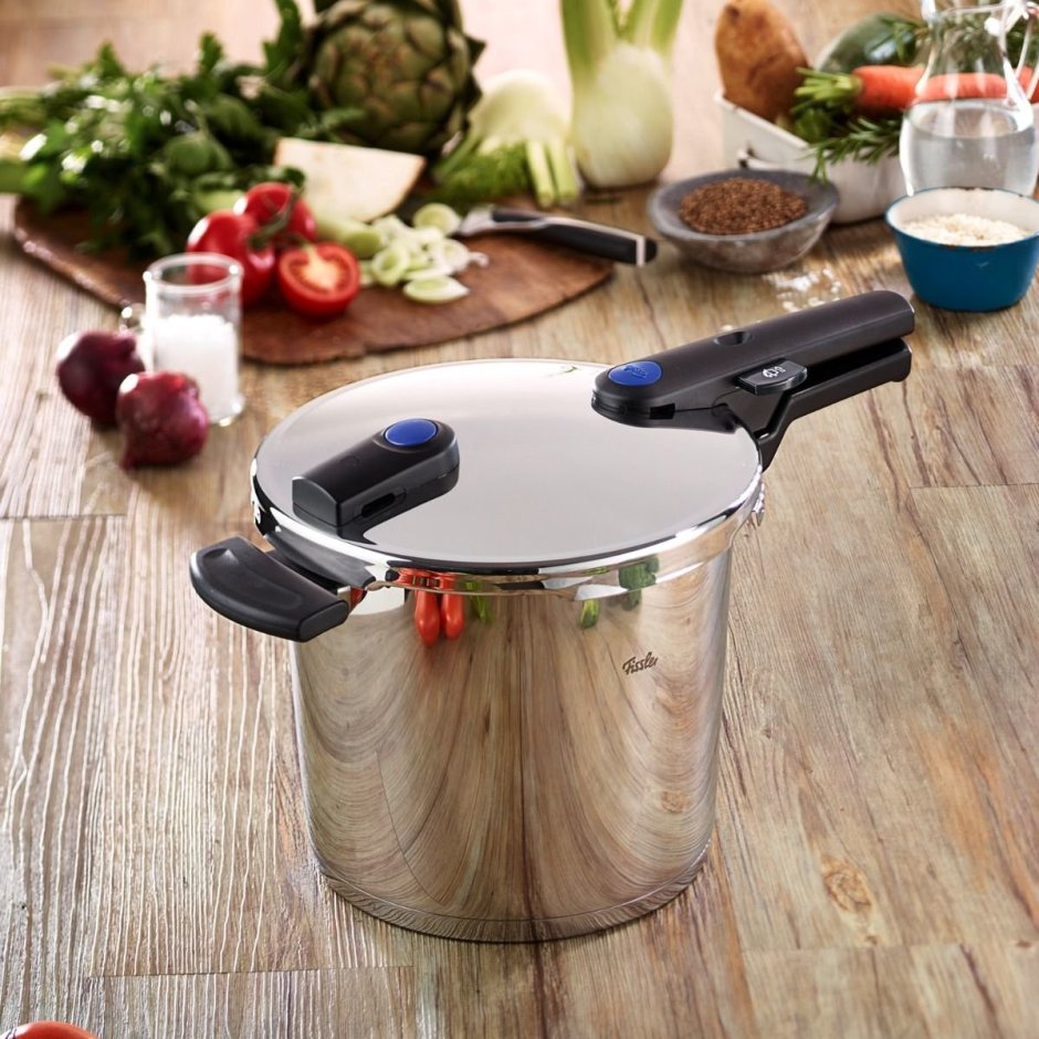 Fissler скороварка 6 литров