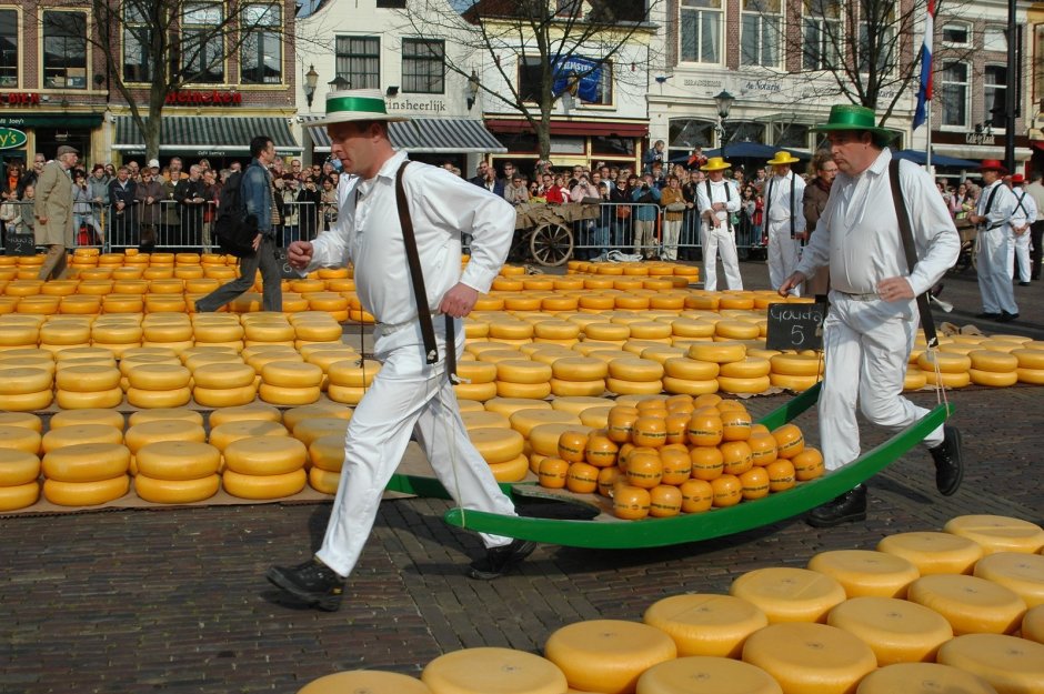 Праздник сыра в Голландии
