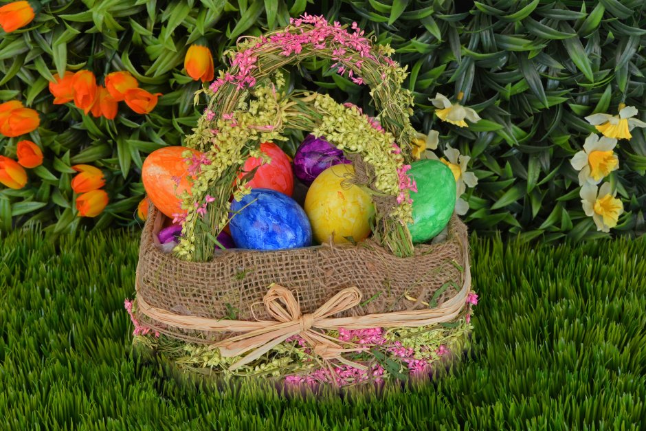 Пасхальные корзины (Easter Baskets) в Британии