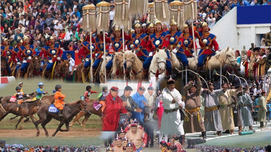 Праздник наадам Монголия