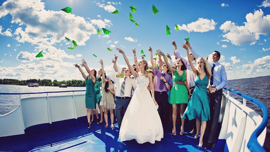 Свадьба на корабле