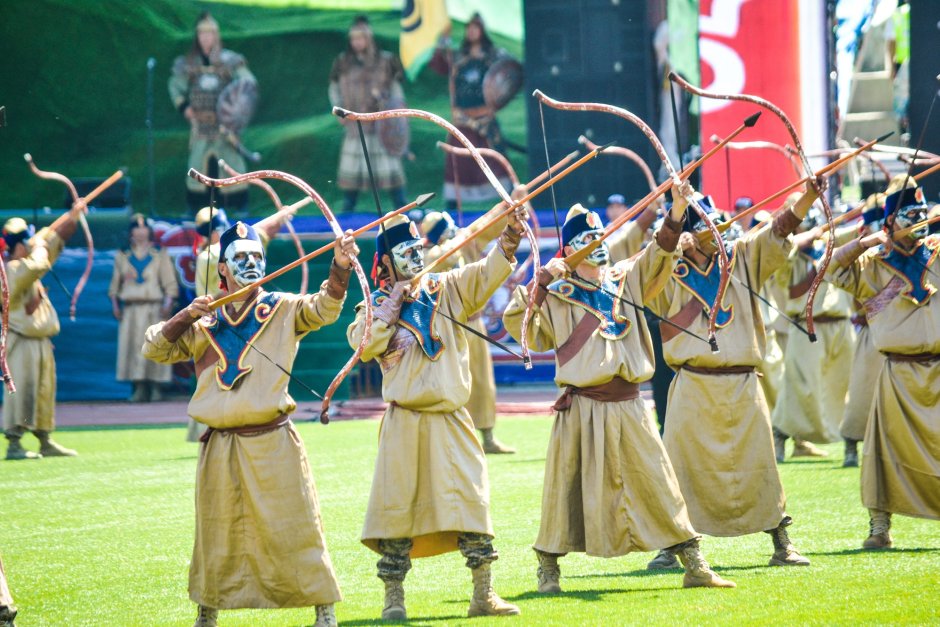 Монгольский праздник наадам