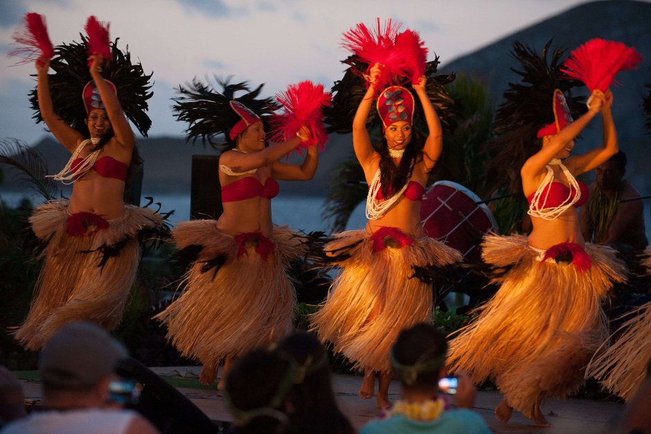 Традиционный Гавайский танец