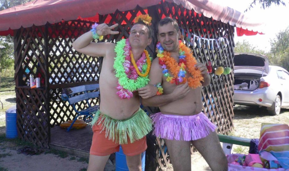 Гавайская вечеринка костюмы мужские