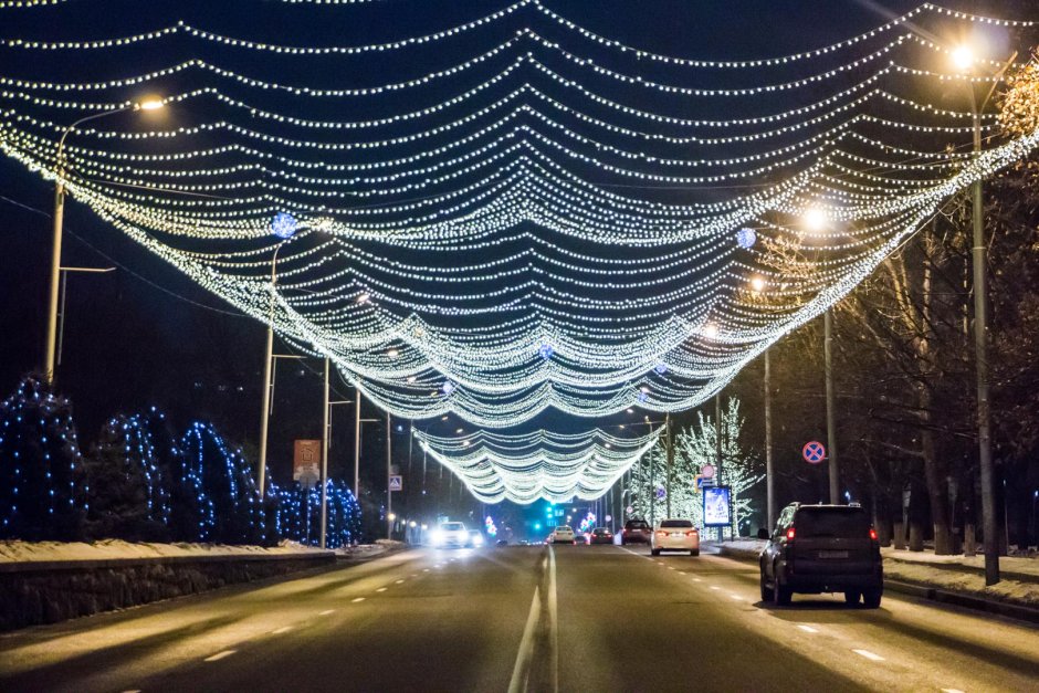 Новогоднее украшение города