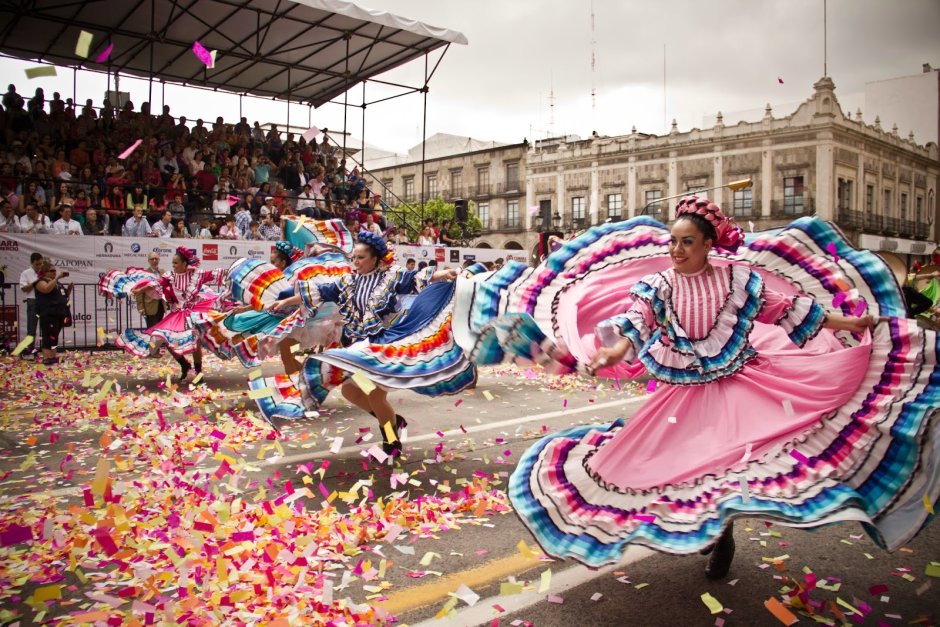 Фиеста праздник в Мексике