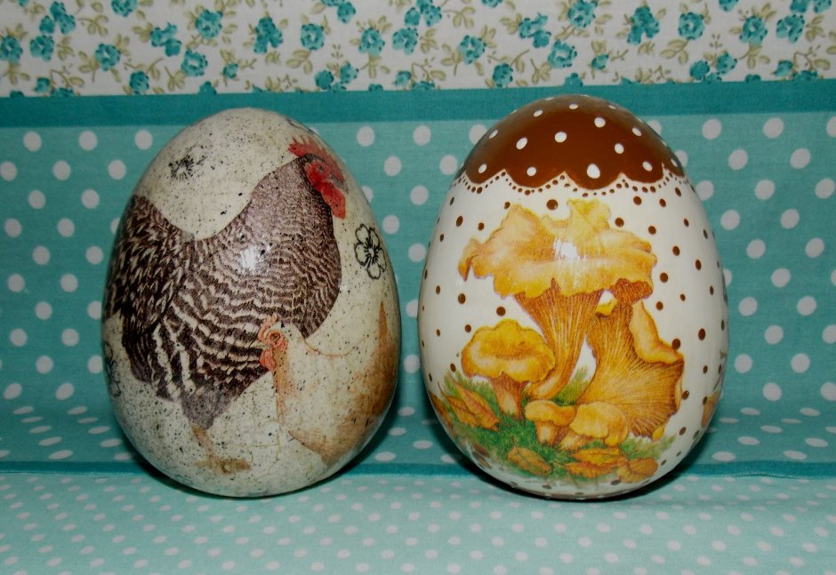Пасхальное яйцо декупаж с детьми