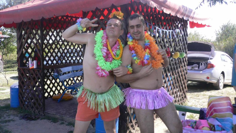 Гавайская вечеринка костюмы мужские