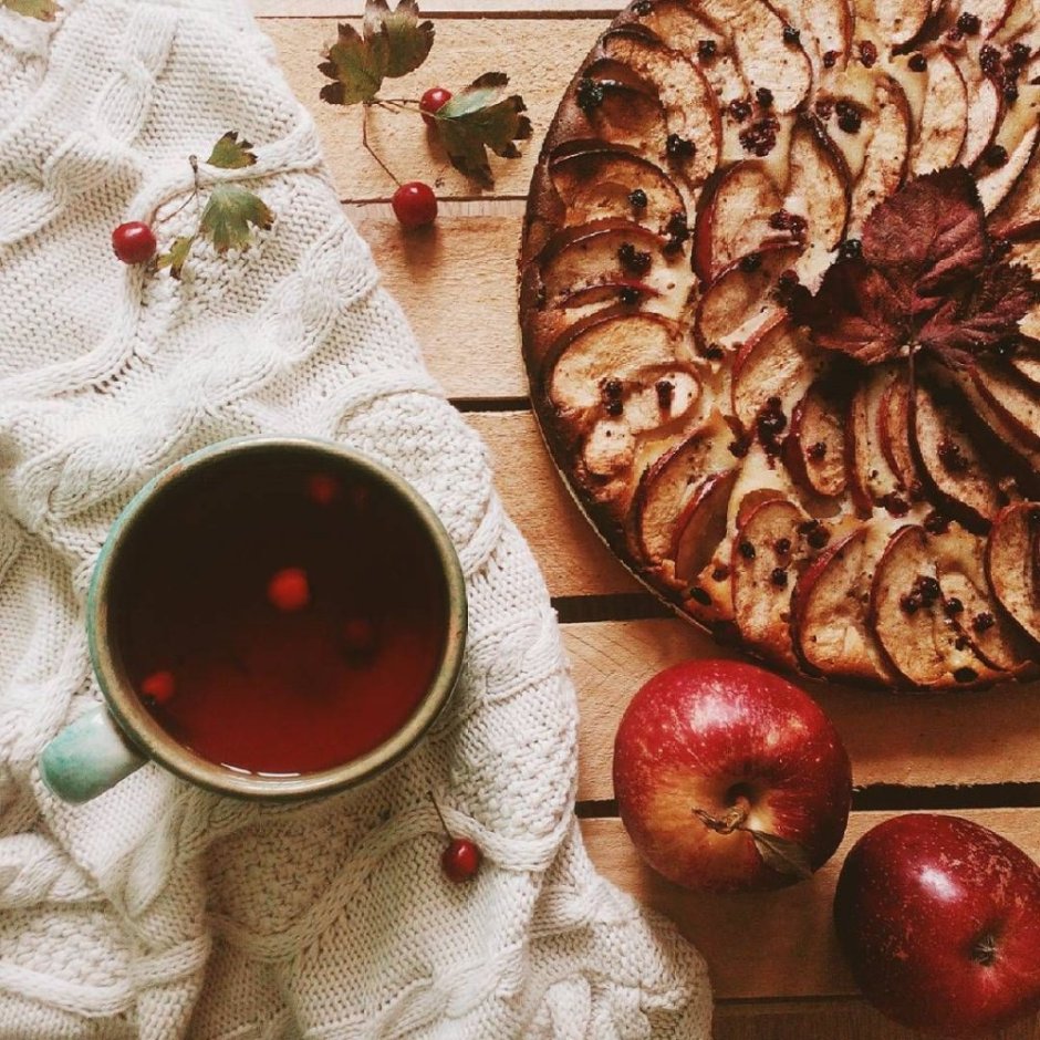 Яблочный пирог Эстетика