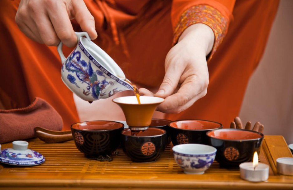 Чайная церемония пуэр в Китае