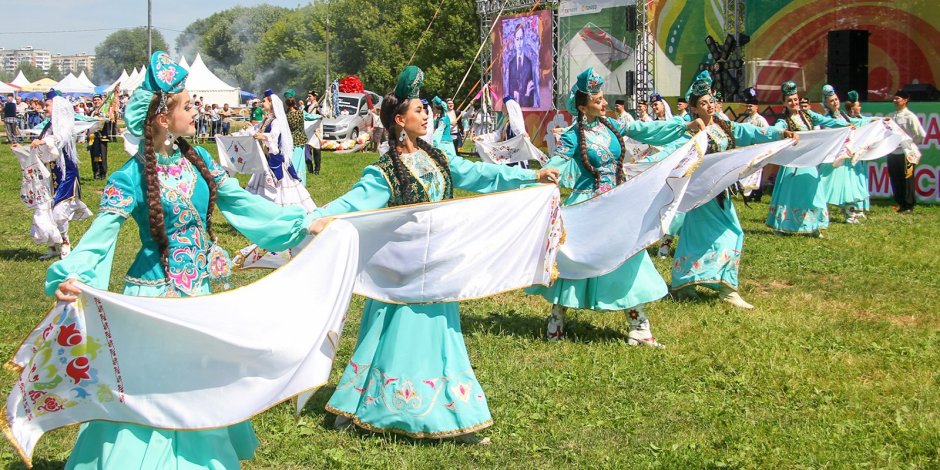 Татарский фольклор Сабантуй