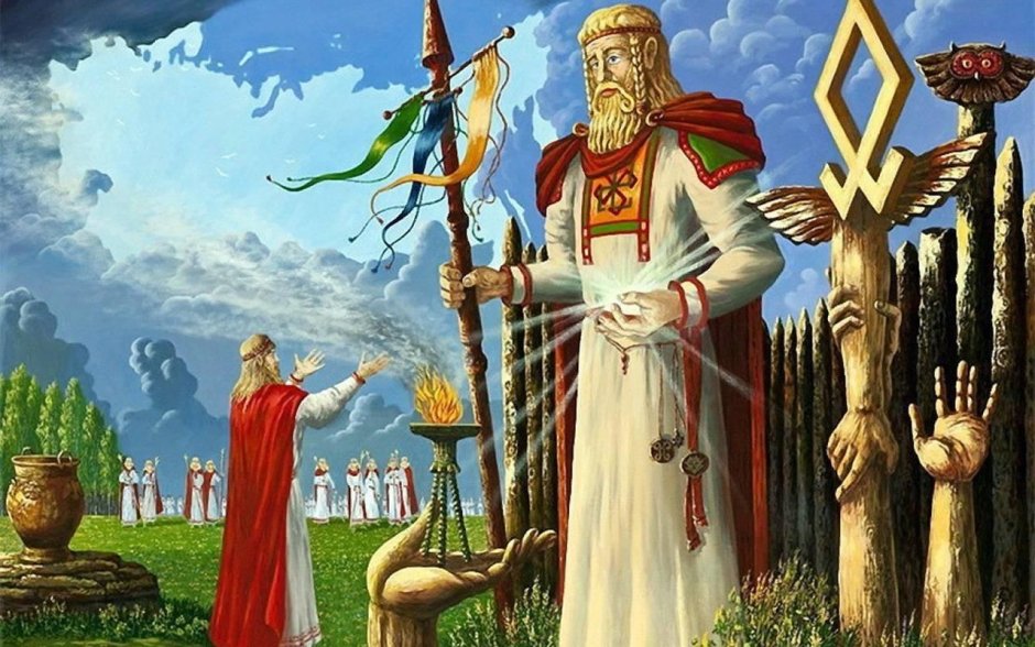 Боги древних славян Белобог