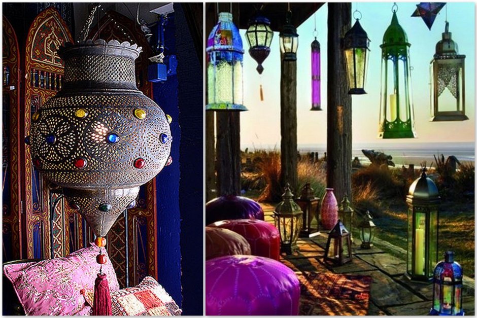 Марокканские фонарики