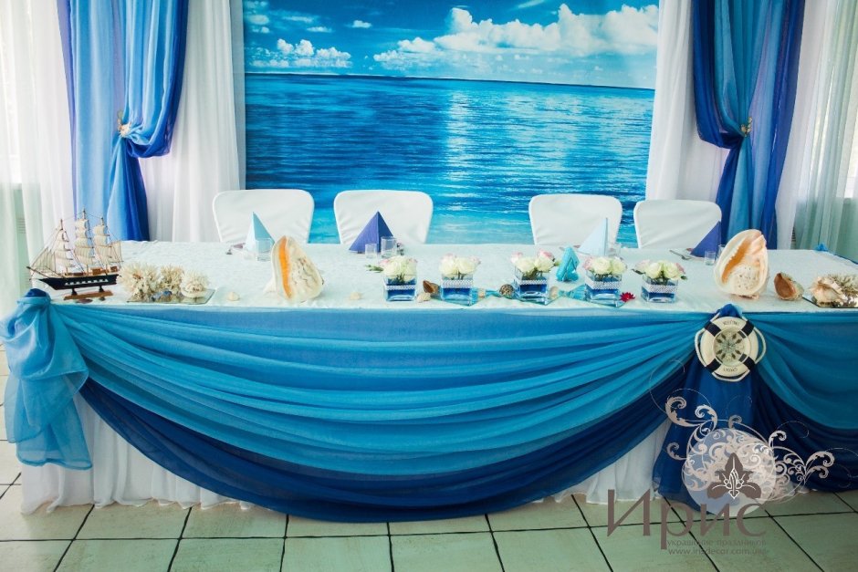 Прическа морская свадьба