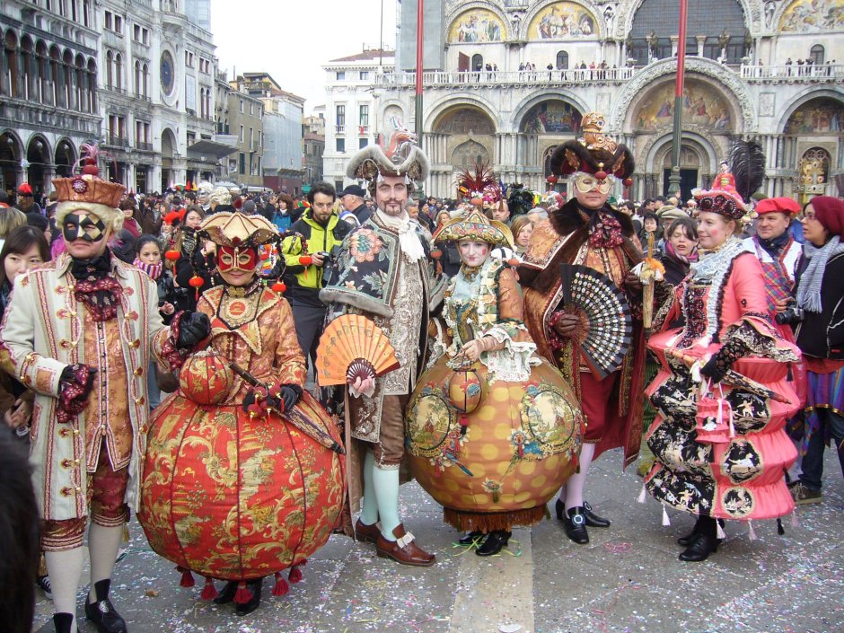 Венецианский карнавал итальянская Масленица