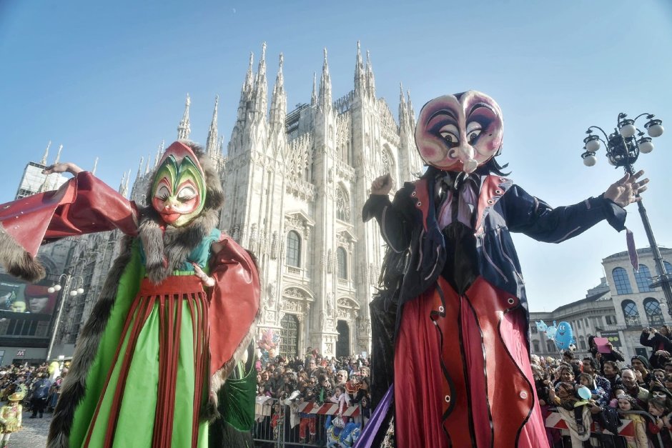 Карнавал в Италии Милан