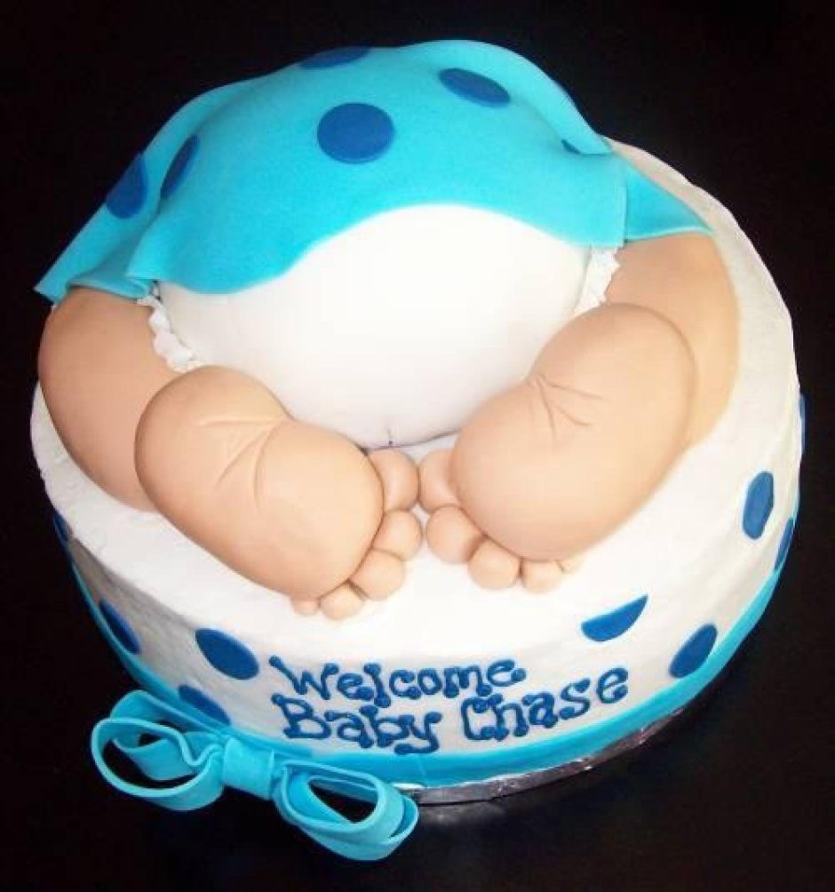 Тортик в виде младенца