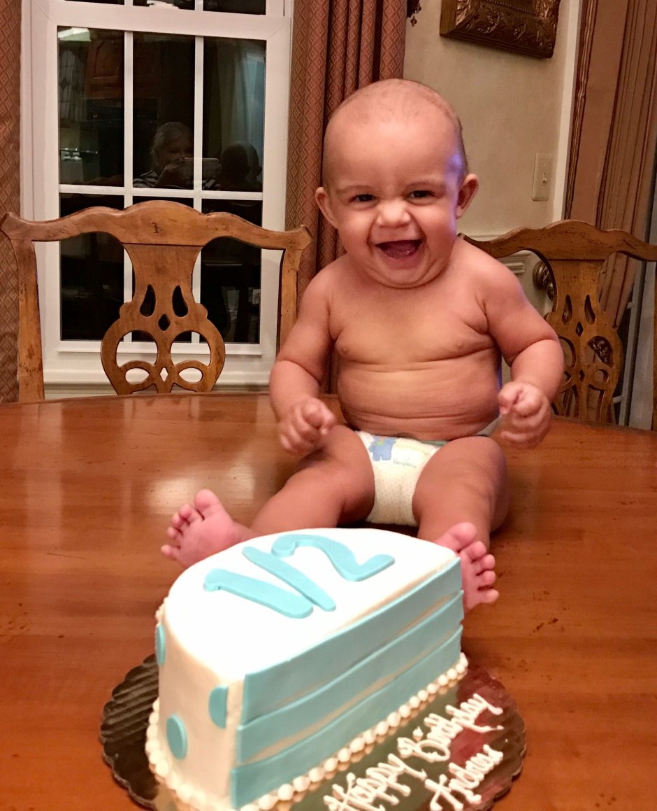 Тортик на полгодика мальчику