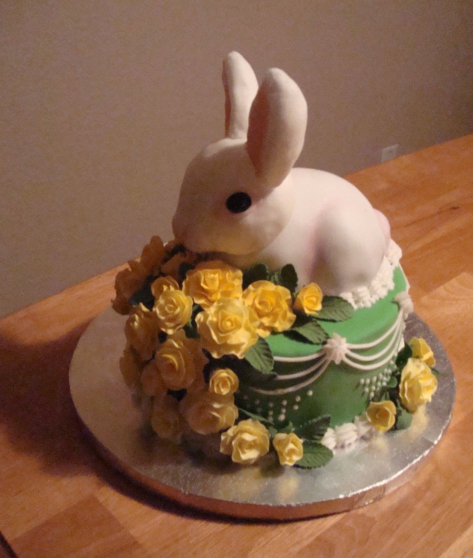 Торт для кролика из овощей