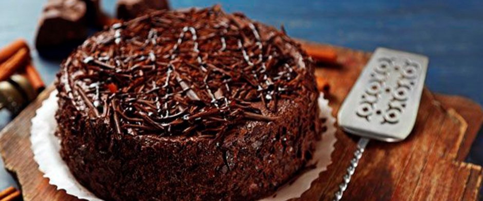 Квадратик шоколадный торт