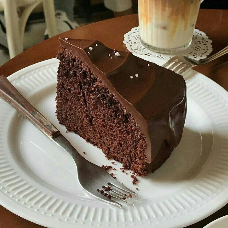 Шоколадный торт Эстетика