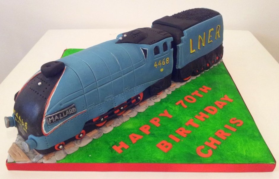 Торт с поездом для мальчика 10 лет
