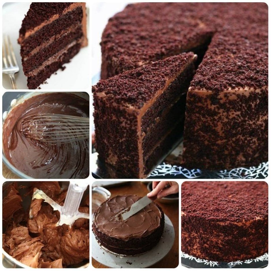 Шоколадный торт "Пеле"
