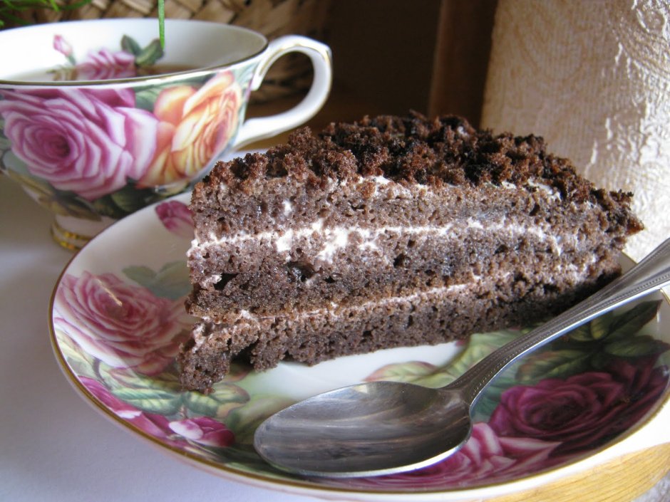Черёмуховый торт классический