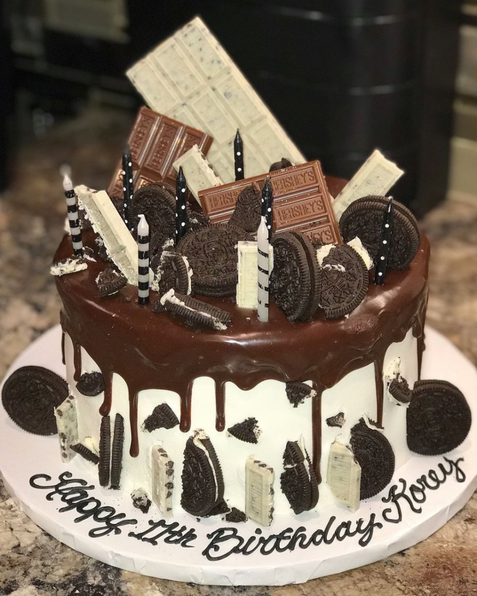 Торт для мальчика с шоколадом